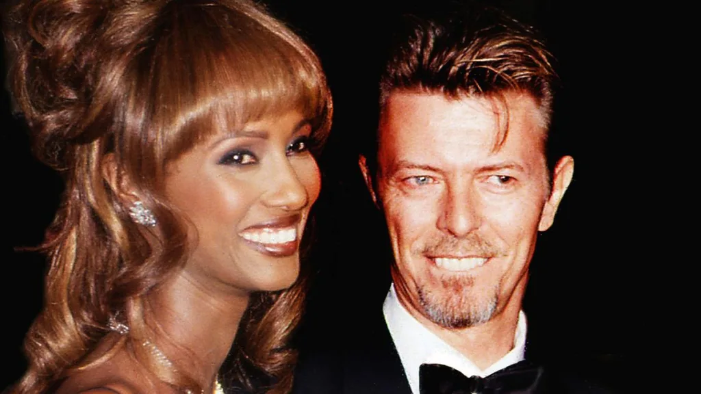 Iman Publica Fotografia Que Muestra El Talento De David Bowie Para La Pintura