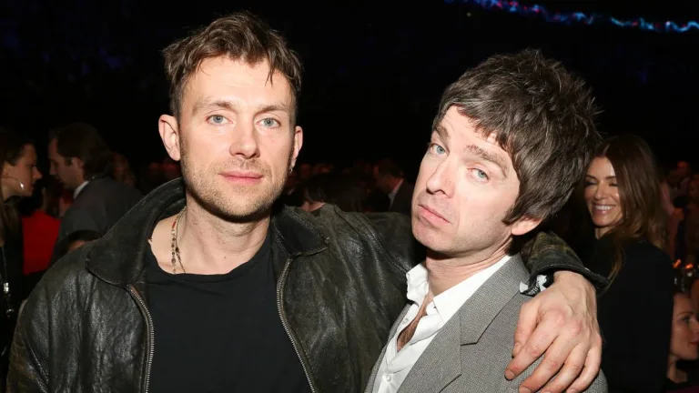 Damon Albarn Noel Gallagher