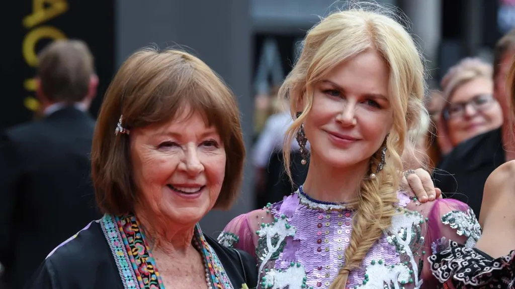 Fallece La Madre De Nicole Kidman