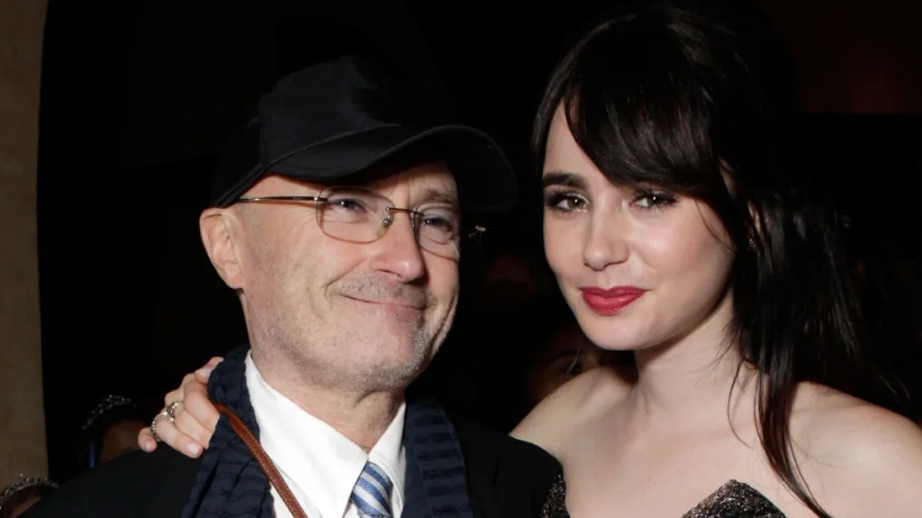 Lily Collins Revela Su Cancion Favorita De Su Padre Phill Collins