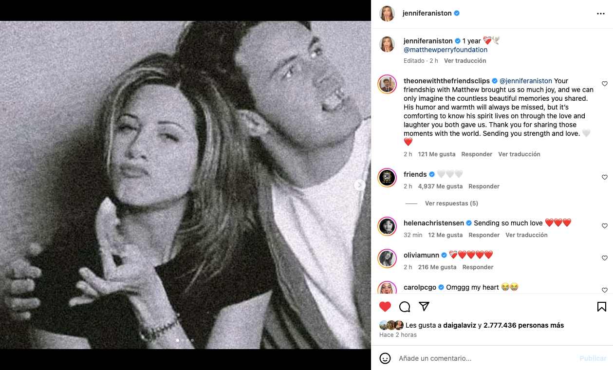 Jennifer Aniston Instagram