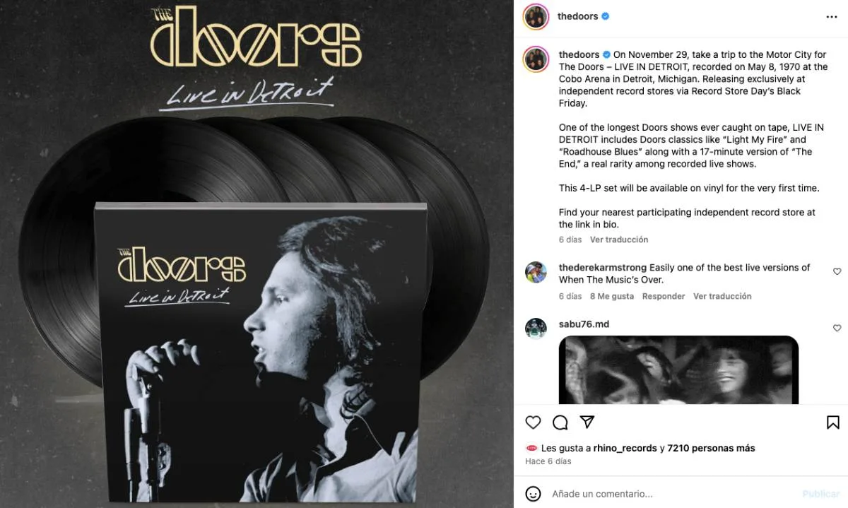 The Doors Instagram