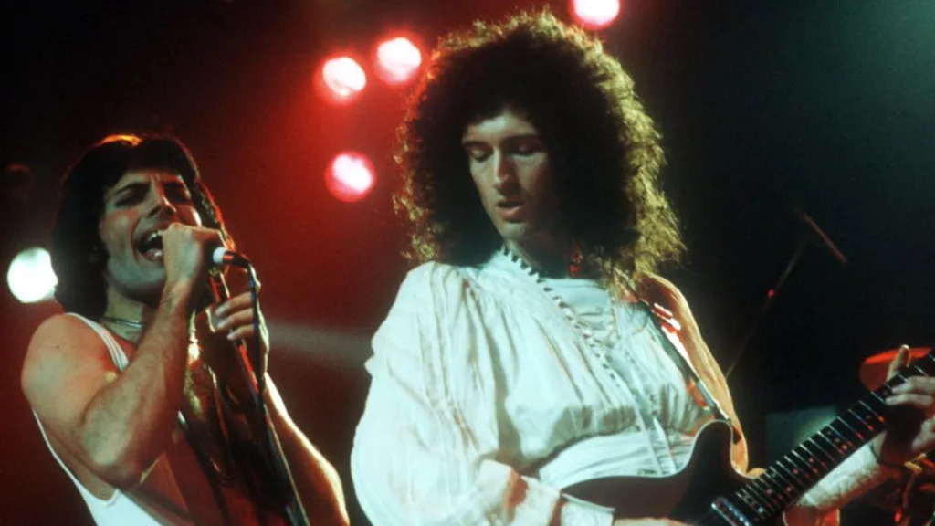 Freddie Mercury Brian May