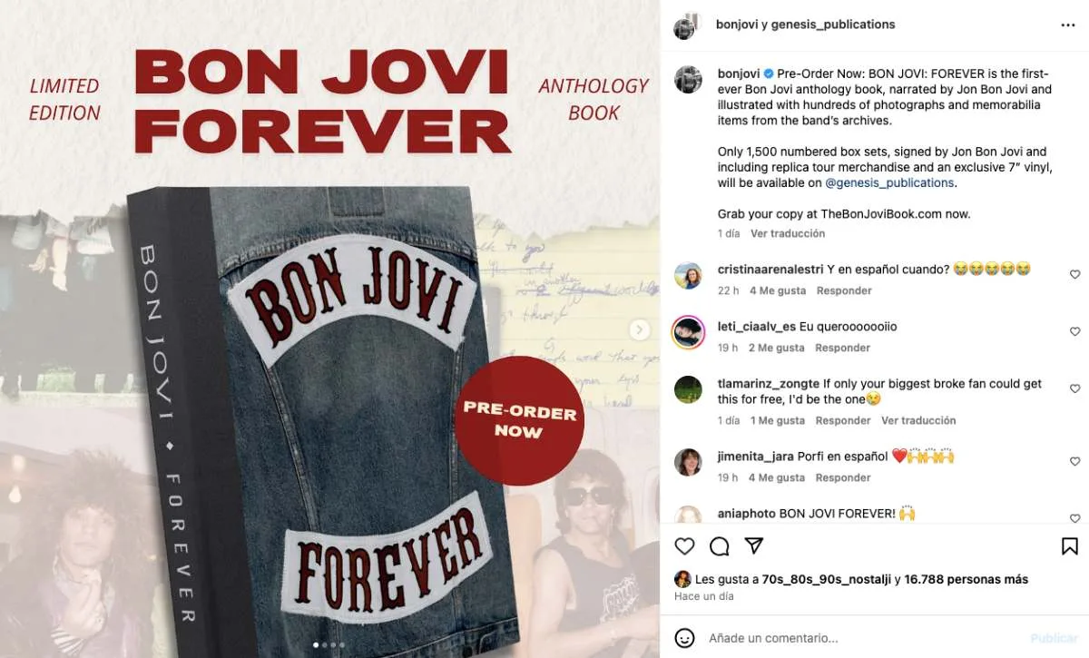 Bon Jovi Instagram